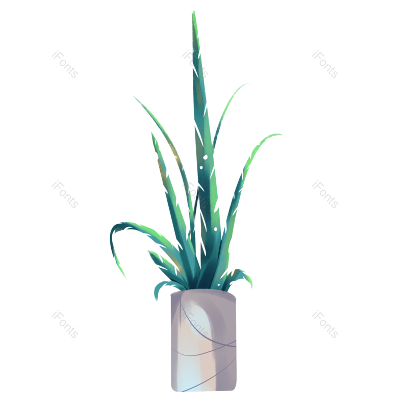 植物素材图片,盆栽元素,植物PNG,植物装饰免抠素材
